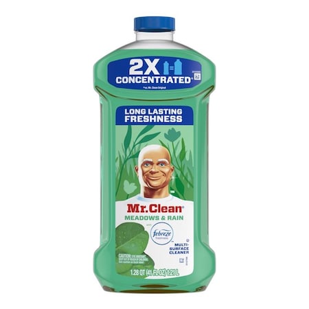 Mr. Clean Mr. Clean Meadows and Rain Scent Concentrated Multi-Surface Cleaner Liquid 41 oz 80749548